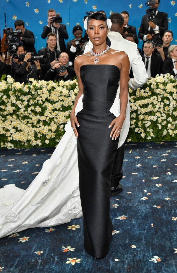 Gabrielle Union attends The Metropolitan Museum of Art's Costume Institute benefit gala celebrating the opening of the "Superfine: Tailoring Black Style" exhibition on Monday, May 5, 2025, in New York. (Photo by Evan Agostini/Invision/AP)