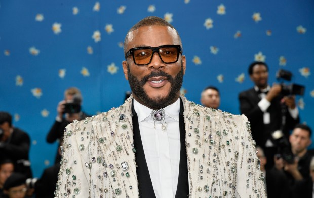 Tyler Perry attends The Metropolitan Museum of Art's Costume Institute benefit gala celebrating the opening of the "Superfine: Tailoring Black Style" exhibition on Monday, May 5, 2025, in New York. (Photo by Evan Agostini/Invision/AP)